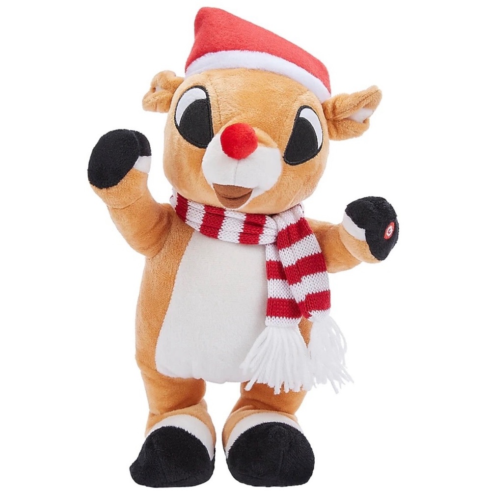 Festive Rudolph the Red Nose Reindeer Side Stepper
